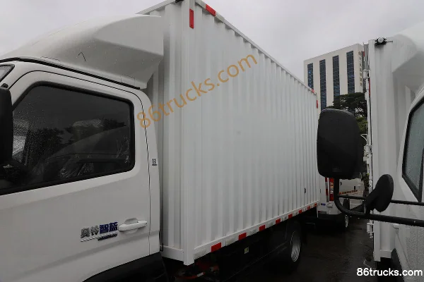 Foton Zhilan EM 4.5T 3.8m single-row pure electric box truck 66.84kWh 4X2(6 roues) Carrosserie (1) | 86Trucks