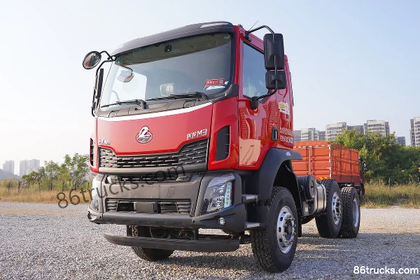 Dongfeng M3V 245 hp 6X2(8 wheels) 5m Dump Truck (Lift Axle) Exterior (3) | 86Trucks