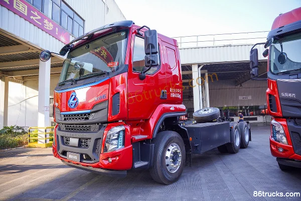 Dongfeng Liuqi Chenglong H5 6X4(10 roues) tracteur routier 100% électrique 352.08 kWh Extérieur (3) | 86Trucks