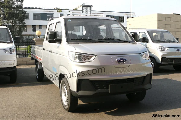 Chery Commercial Vehicle Kairui X5 2.55m double row pure electric flatbed micro truck Kairui 41.86kWh 4X2(6 wheels) Exte