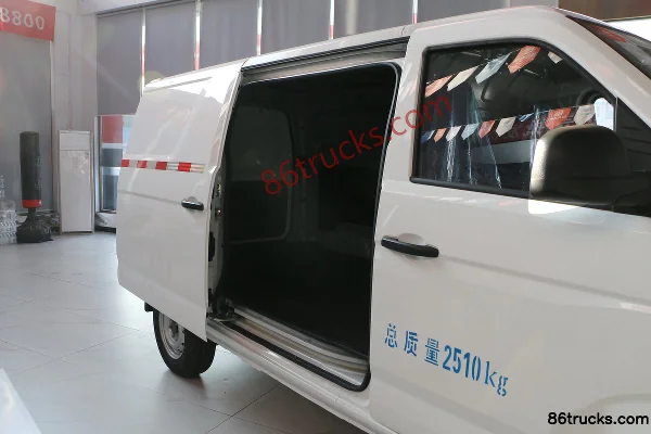 Karry Jiangtun E5 Economy Version 2.5T 2-Seat 4.48m Pure Electric Panel Van 32kWh Body (3) | 86Trucks