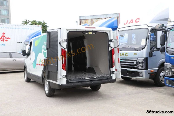 JAC Van Baolu V8 Ningde Navigator Edition 2-Seat 5.46m Electric Van 53.58kWh Cargo Box (1) | 86Trucks