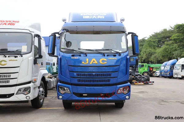 JAC Dewos T9 220 ch 4X2(6 roues) camion porteur fourgon 8,2 m cabine approfondie (China VI) Extérieur (2) | 86Trucks