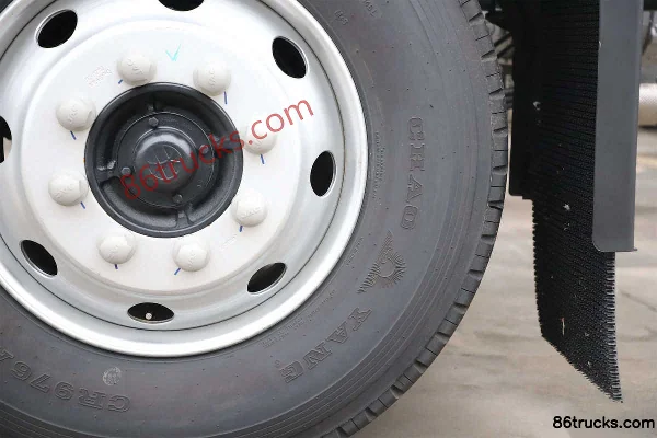 JAC Dewos T9 220 ch 4X2(6 roues) camion porteur fourgon 8,2 m cabine approfondie (China VI) Châssis (3) | 86Trucks