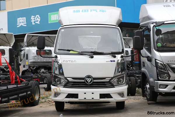 Foton Zhilan EM 4.5T 3.8m cabine simple camion léger fourgon électrique pur 59.4kWh 4X2(6 roues) Extérieur (2) | 86Trucks