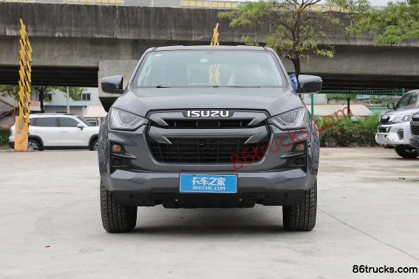 Jiangxi Isuzu Lingtuo 2023 modèle Linghang Edition 2.5T diesel 150ch deux roues motrices manuel empattement long double cabine pick-up (2)