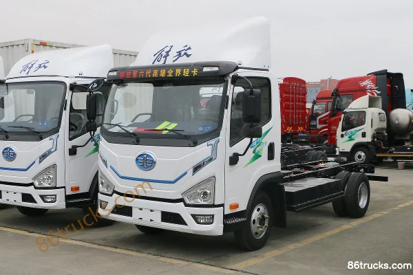 FAW Jiefang Hu 6G 4.5T 4.16m Single Row Pure Electric Box Light Truck 131.98kWh 4X2(6 wheels) Exterior (3) | 86Trucks