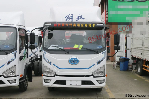 FAW Jiefang Hu 6G 4.5T 4.16m Single Row Pure Electric Box Light Truck 131.98kWh 4X2(6 wheels) Exterior (2) | 86Trucks