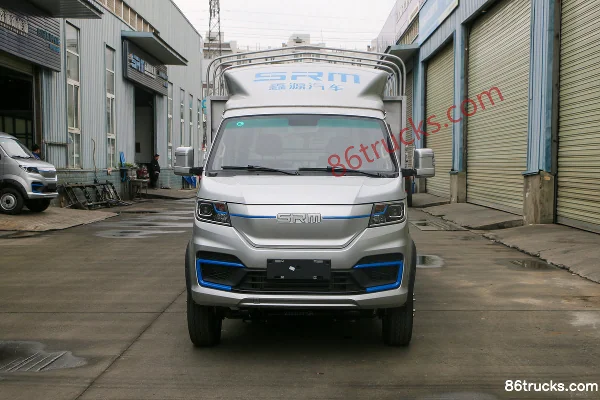 SRM Xinyuan T5LEV 2024 Intercity Edition 3.5T 3.7m Single Row Pure Electric Grating Mini Truck 70.47kWh 4X2(6 wheels) Exterior (2) | 86Truck
