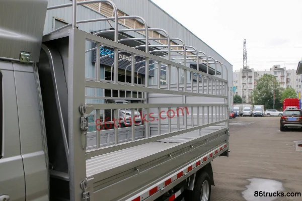 SRM Xinyuan T5LEV 2024 Intercity Edition 3.5T 3.7m Single Row Pure Electric Grating Mini Truck 70.47kWh 4X2(6 wheels) Body (1) | 86Trucks