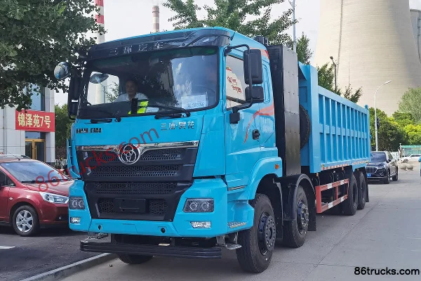 Sanhuan Shitong Haolong 8X4(12 roues) 7,2 m camion benne électrique pur 357,92 kWh Extérieur (2) | 86Trucks