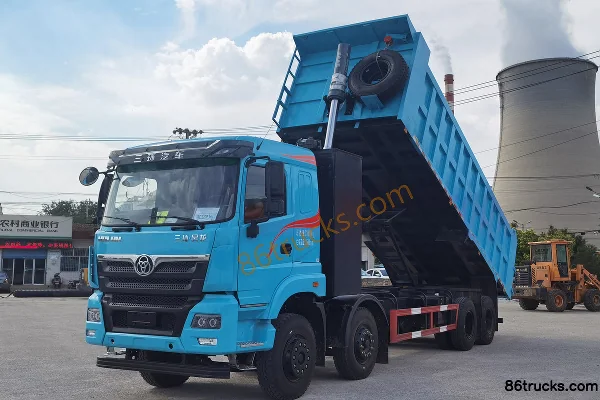 Sanhuan Shitong Haolong 8X4(12 roues) 7,2 m camion benne électrique pur 357,92 kWh Extérieur (3) | 86Trucks