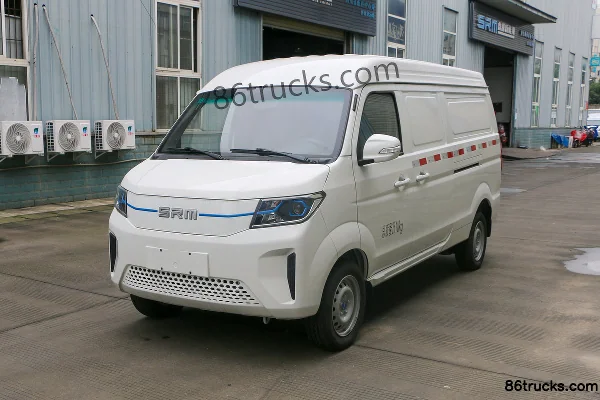 SRM Xinyuan Haoyun 4.5m Pure Electric Enclosed Truck (HuiChuan Motor) 38.64kWh Exterior (3) | 86Trucks
