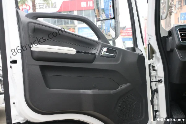 Foton Zhiblue EL-Plus 4.5T 4.08m Single Row Pure Electric Refrigerated Truck (Wide Body) 100.46kWh 4X2(6 wheels) Cab (2) | 86Trucks