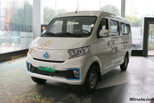 Changan Kuayue Kuayue Star V5EV 2.5T 7-Seat 4.495m Pure Electric Multi-Purpose Passenger Vehicle 41.86kWh Exterior (3) | 86Trucks