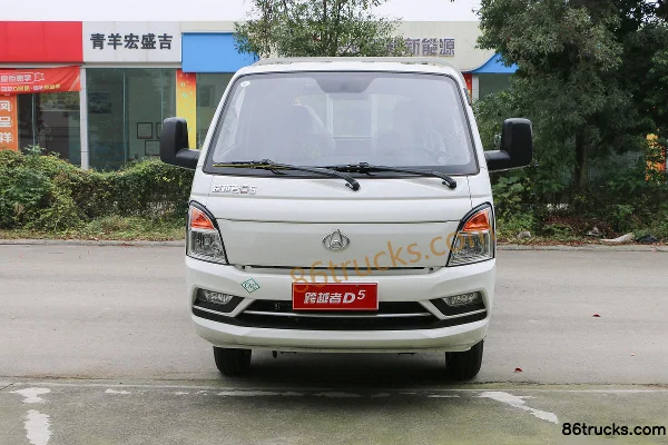 Changan Kuayue D5 PLUS Deluxe 2.0L 122hp 4X2(6 wheels) CNG 3.7m Single Row Flatbed Light Truck (China VI) Exterior (2) | 86Trucks