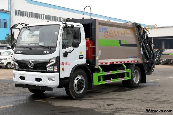Dongfeng FuruiKa F7 150 hp 4X2(6 wheels) Compressed Garbage Truck (Chengliwei Brand) Exterior (3) | 86Trucks