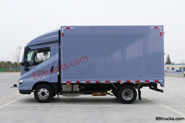 BYD T5DM Tech Edition 4.03m single-row plug-in hybrid box truck 55.39kWh 4X2(6 wheels) Exterior (3) | 86Trucks