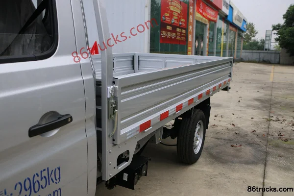Changan Kuayue New Leopard T3 PLUS EV 3T 3.2m Single Row Pure Electric Flatbed Mini Truck 41.86kWh 4X2(6 wheels) Body (1) | 86Trucks