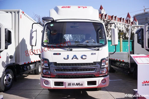 JAC Weiling M6 120ch 4X2(6 roues) CNG 4.18m single-row flatbed light truck Extérieur (2) | 86Trucks