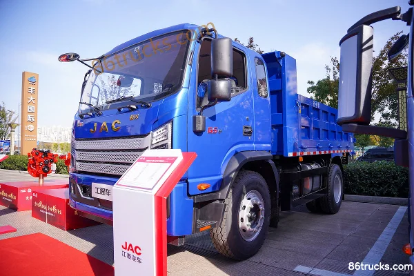 JAC Junling T7 200 hp 4X2(6 wheels) 4.15m half-cab dump truck Exterior (3) | 86Trucks