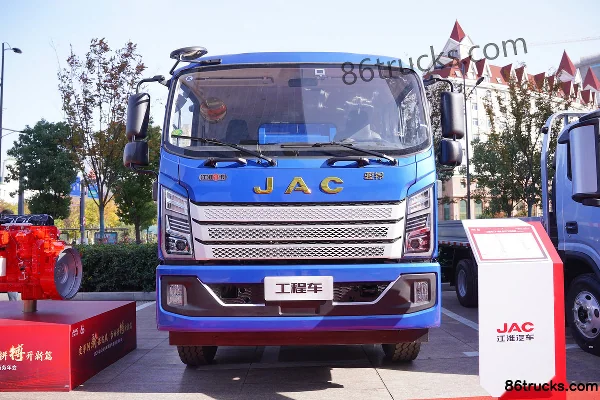 JAC Junling T7 200 hp 4X2(6 wheels) 4.15m half-cab dump truck Exterior (2) | 86Trucks