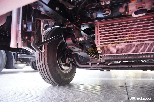 JAC A7 2.5L Diesel 170hp 4X2(6 wheels) Fast Gear 8-Speed 3.82m Semi-Row Van Light Truck Chassis (2) | 86Trucks