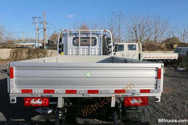 Foton Times Leader G5 158hp 4X2(6 wheels) 3.8m Row Half Wing Opening Box Van Light Truck Body (3) | 86Trucks