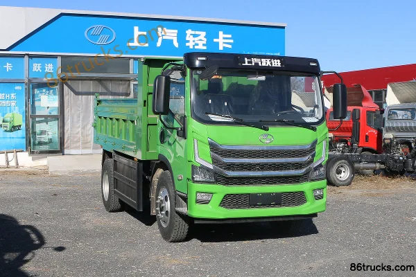 Yuejin Big Kirin EH5 4X2(6 wheels) 3.8m Electric Dump Truck CATL 140.95kWh Exterior