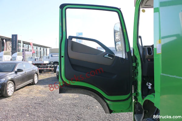 Yuejin Da Qilin EH5 4X2(6 roues) 3,8 m camion benne 100% électrique CATL 140,95 kWh Cabine (1) | 86Trucks