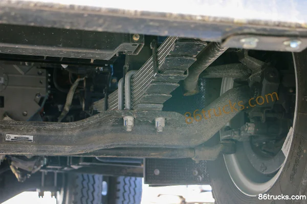 Yuejin Da Qilin EH5 4X2(6 roues) 3,8 m camion benne 100% électrique CATL 140,95 kWh Châssis (3) | 86Trucks