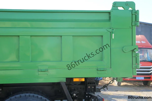 Yuejin Da Qilin EH5 4X2(6 roues) 3,8 m camion benne 100% électrique CATL 140,95 kWh Carrosserie (3) | 86Trucks