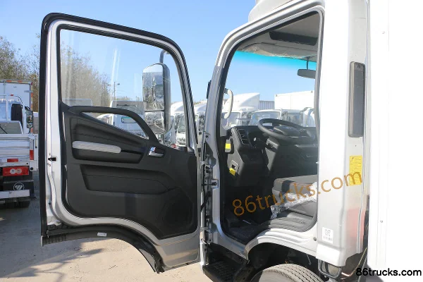 Foton Zhilan EL-Plus 4.5T 4.08m Single Row Pure Electric Refrigerated Truck (Hydraulic Brake) 100.46kWh 4X2(6 wheels) Cab (1) | 86Trucks
