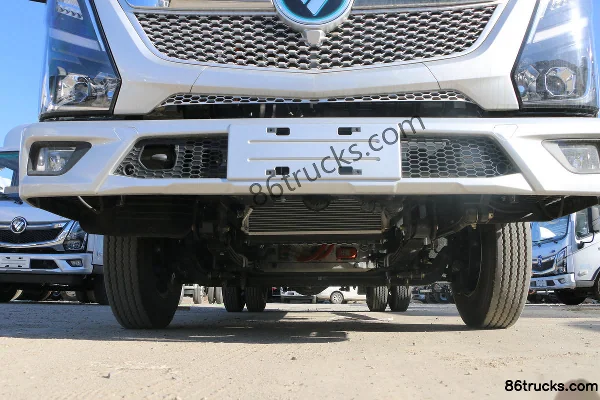 Foton Zhilan EL-Plus 4.5T 4.08m Single Row Pure Electric Refrigerated Truck (Hydraulic Brake) 100.46kWh 4X2(6 wheels) Chassis (1) | 86Trucks