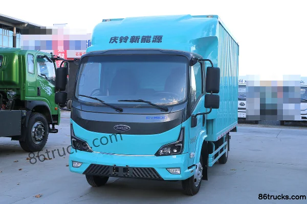 Qingling EVM100 4.5T 4.13m Single Row Electric Van Light Truck 4X2(6 wheels) Exterior (3) | 86Trucks