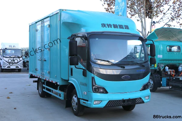 Qingling EVM100 4.5T 4.13m Single Row Electric Van Light Truck 4X2(6 wheels) Exterior