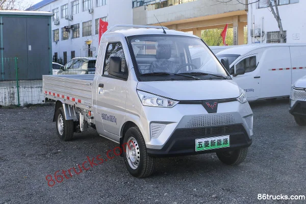 Wuling Electric Truck 2.5T 3.015m Single Row Pure Electric Flatbed Light Truck 41.14kWh 4X2(6 wheels) Exterior