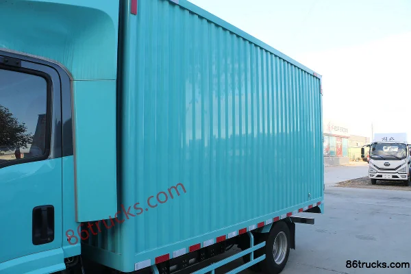 Qingling EVM100 4.5T 4.13m Single Row Electric Van Light Truck 4X2(6 wheels) Body (1) | 86Trucks