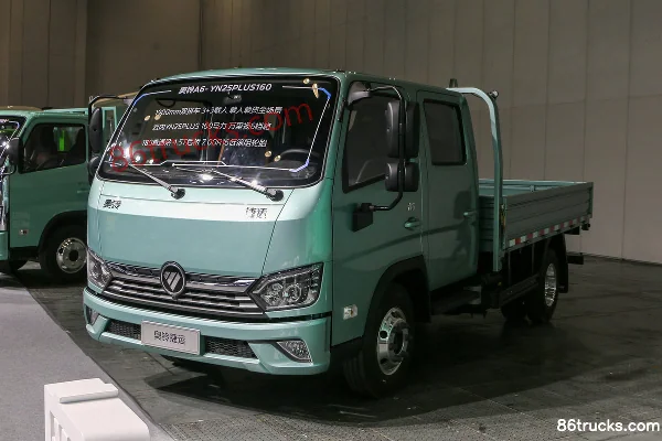Foton Aoling New Jieyun A6 155 ch 4X2(6 roues) 3,2 m camion léger plateau double cabine Extérieur (3) | 86Trucks