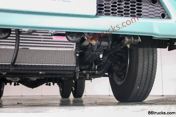 Foton Aoling New Jieyun A6 155 ch 4X2(6 roues) 3,2 m camion léger plateau double cabine Châssis (3) | 86Trucks