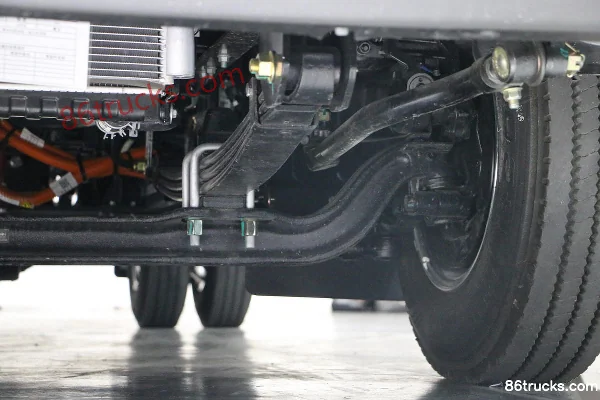 Foton camion porteur léger électrique pur, Zhilan EL-Plus, version longue autonomie, 8,5 t, 4,14 m, cabine simple, 156,4 kWh, 4X2(6 roues) C