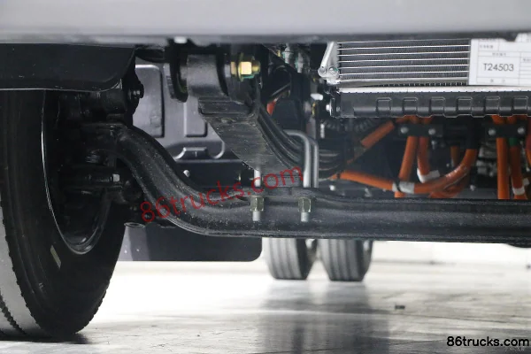 Foton camion porteur léger électrique pur, Zhilan EL-Plus, version longue autonomie, 8,5 t, 4,14 m, cabine simple, 156,4 kWh, 4X2(6 roues) C