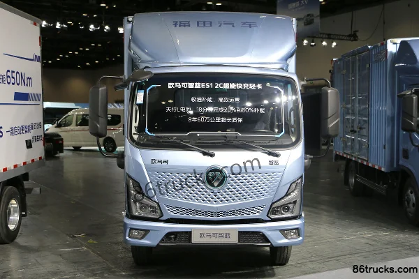 Aumark Zhilan ES Fast Charge Version 4.5T Single-row Pure Electric Van Light Truck 4X2(6 wheels) Exterior (2) | 86Trucks