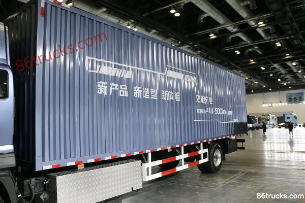 Auman Zhilan 18T 6.8m Electric Cargo Truck 246.67kWh 4X2(6 wheels) Body (1) | 86Trucks