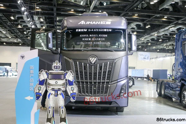 Foton Auman Galaxy 7 620 hp 6X4(10 wheels) Automatic Tractor Truck Exterior (2) | 86Trucks