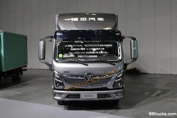 Foton Aoling Superspeed 158 hp 4X2(6 wheels) 4.14m single-row van light truck (WLY 5-speed) Exterior (2) | 86Trucks