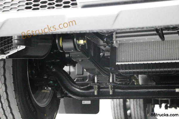 Foton Aoling Superspeed 158 hp 4X2(6 wheels) 4.14m single-row van light truck (WLY 5-speed) Chassis (3) | 86Trucks
