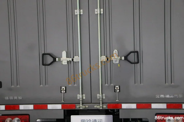 Foton Aoling Superspeed 158 hp 4X2(6 wheels) 4.14m single-row van light truck (WLY 5-speed) Body (3) | 86Trucks