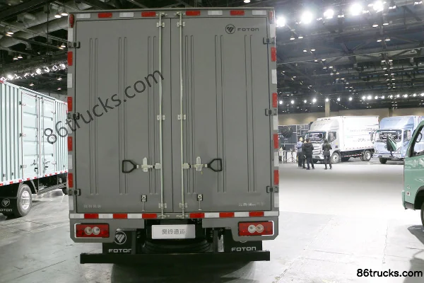 Foton Aoling Superspeed 158 hp 4X2(6 wheels) 4.14m single-row van light truck (WLY 5-speed) Body (2) | 86Trucks