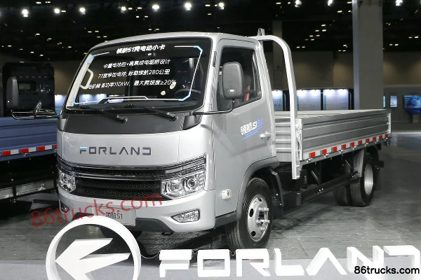 Foton Shidai Linghang S1 4,5T 4,17 m camion léger à ridelles électrique pur 77,28 kWh 4X2(6 roues) Extérieur (3) | 86Trucks